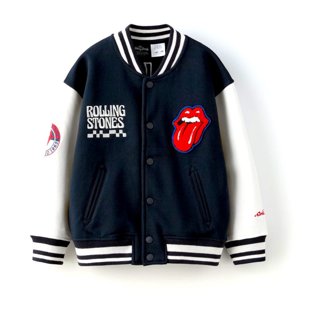 ZARA KIDS THE ROLLING STONES ® BOMBER